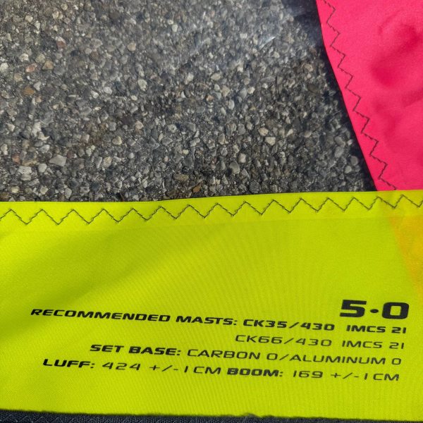 Neilpryde Nr 5.0 usata dati