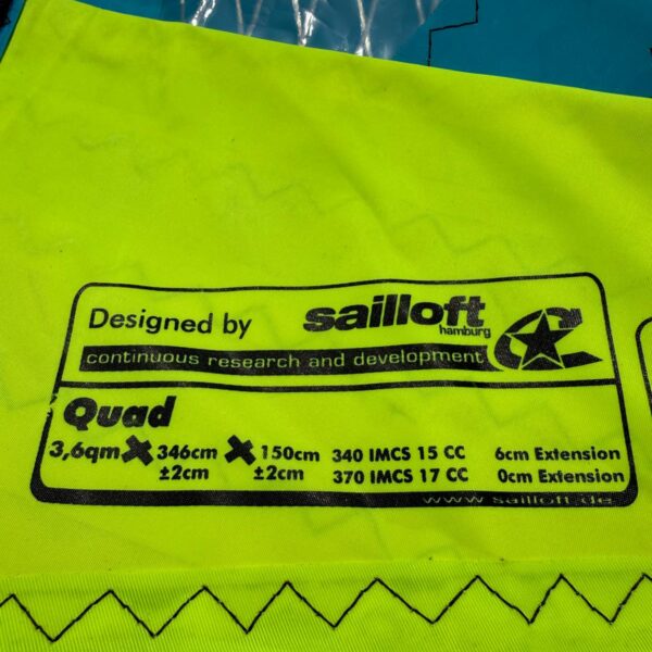 Sailloft quad 3.6 usata dati
