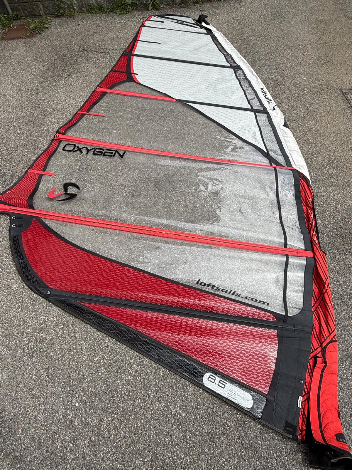 loftsails oxigen 8.5 usata loftsails oxigen 8.5 usata